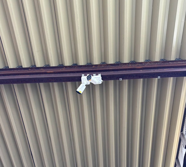 白井市 産業廃棄物処理業者 防犯カメラ設置