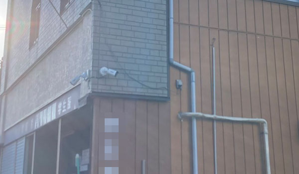 白井市 テナント 防犯カメラ設置