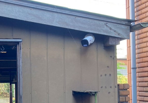 白井市 テナント 防犯カメラ設置