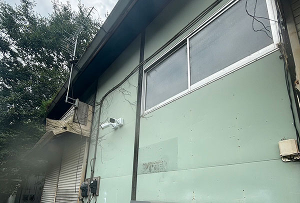 八千代市 防水工事会社 事務所 防犯カメラ設置