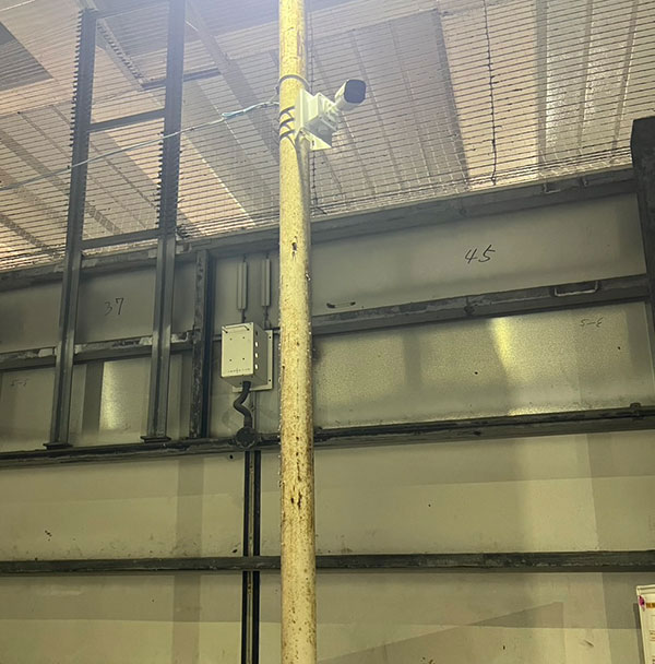 新宿区 駐車場 LED投光器設置