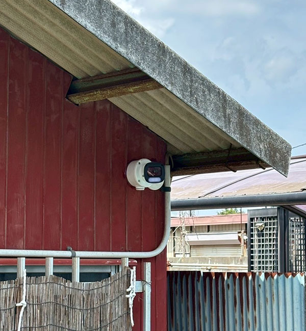 千葉市 ネジ工場 防犯カメラ設置