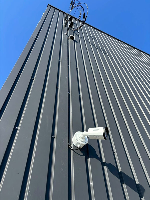 千葉市 内装会社 倉庫 防犯カメラ設置