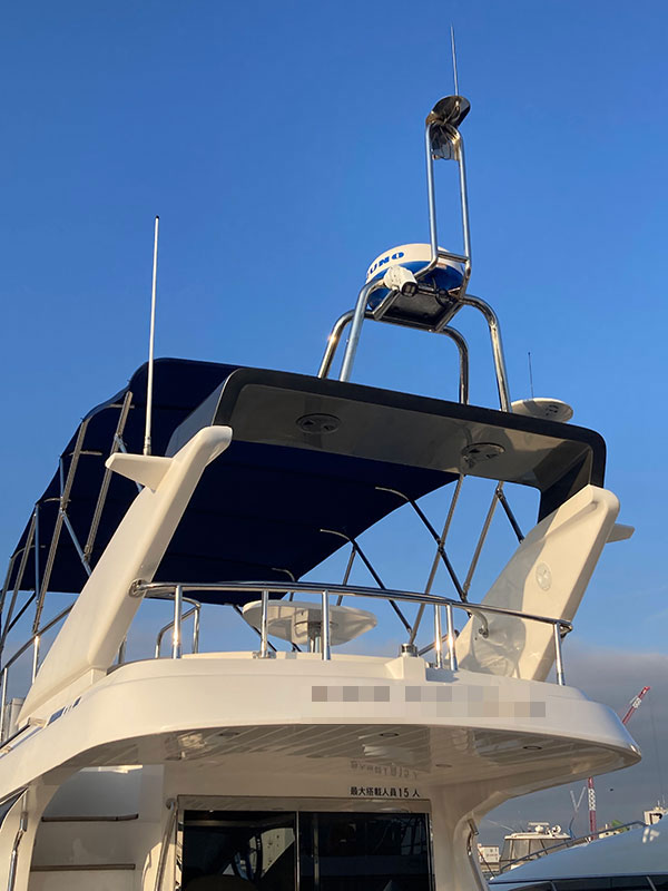 クルーザー 防犯カメラ設置